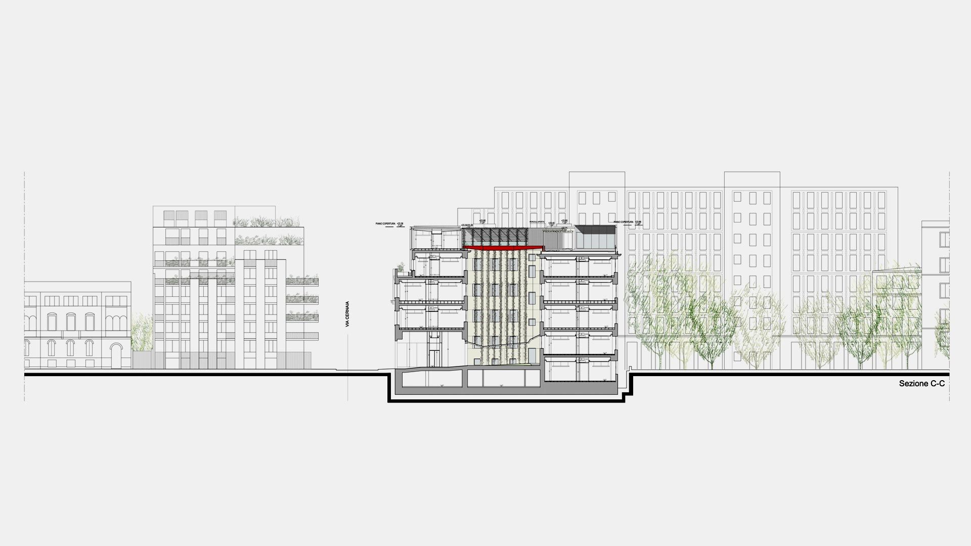 Cernaia 9/11 il progetto