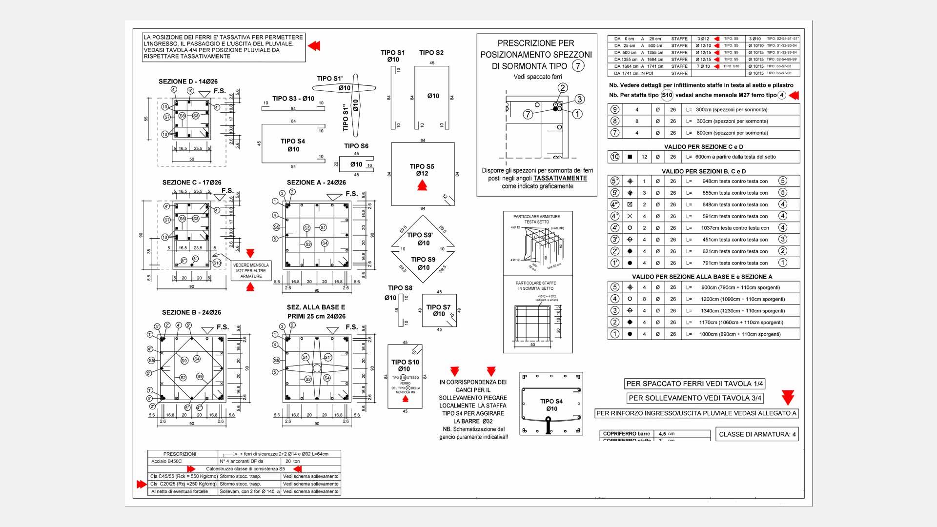 EU Studio 59 disegni tecnici
