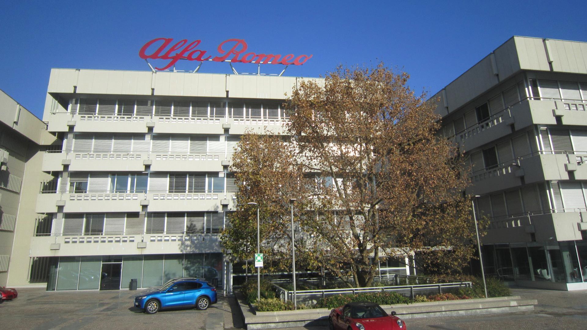Museo storico Alfa Romeo la facciata