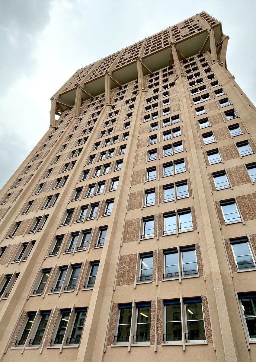 Torre Velasca la facciata