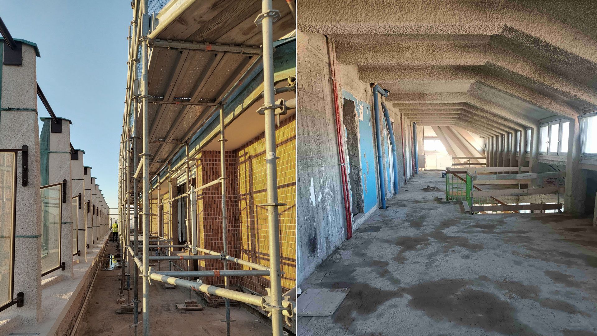 Torre Velasca il cantiere