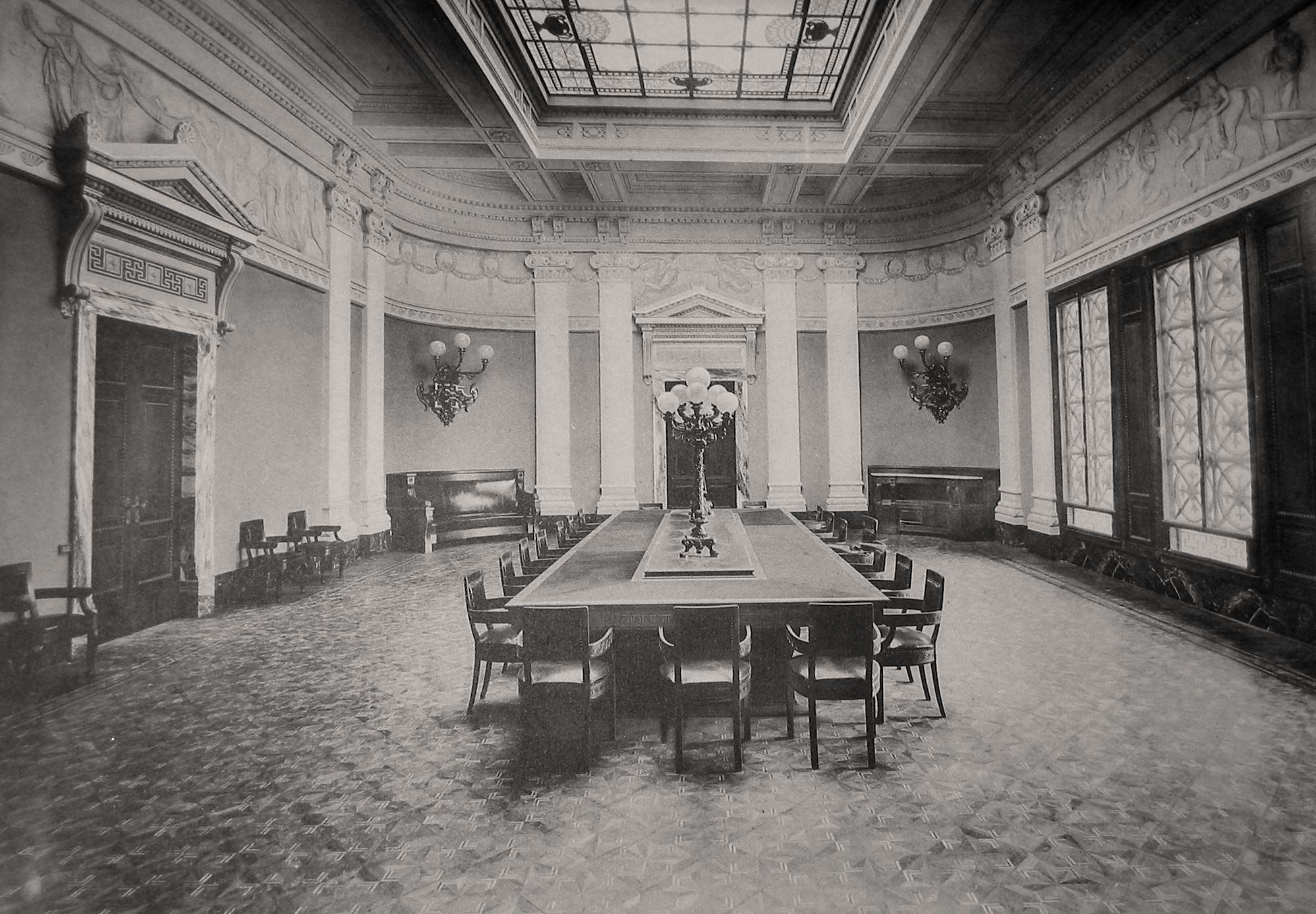 Banca d'Italia il vecchio salone