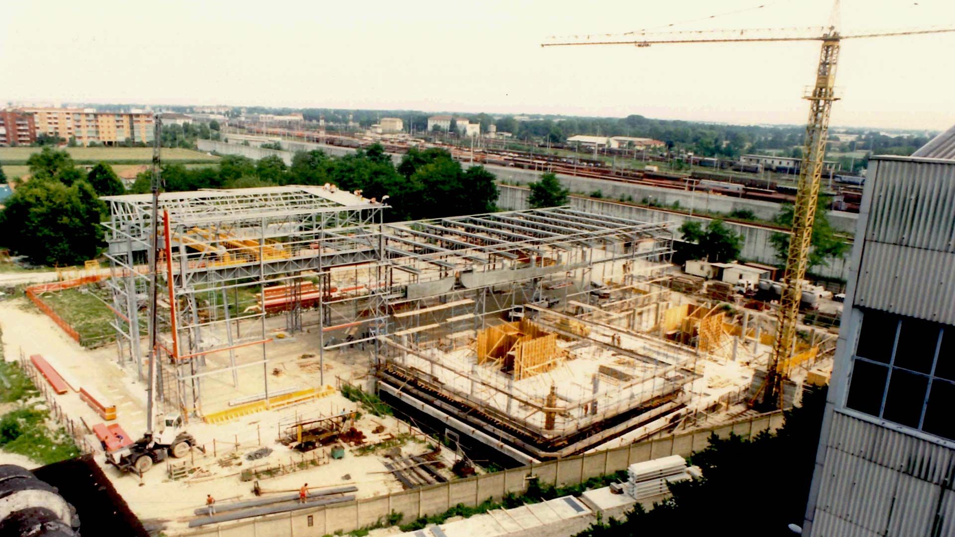 Parco tecnologico CESI il cantiere